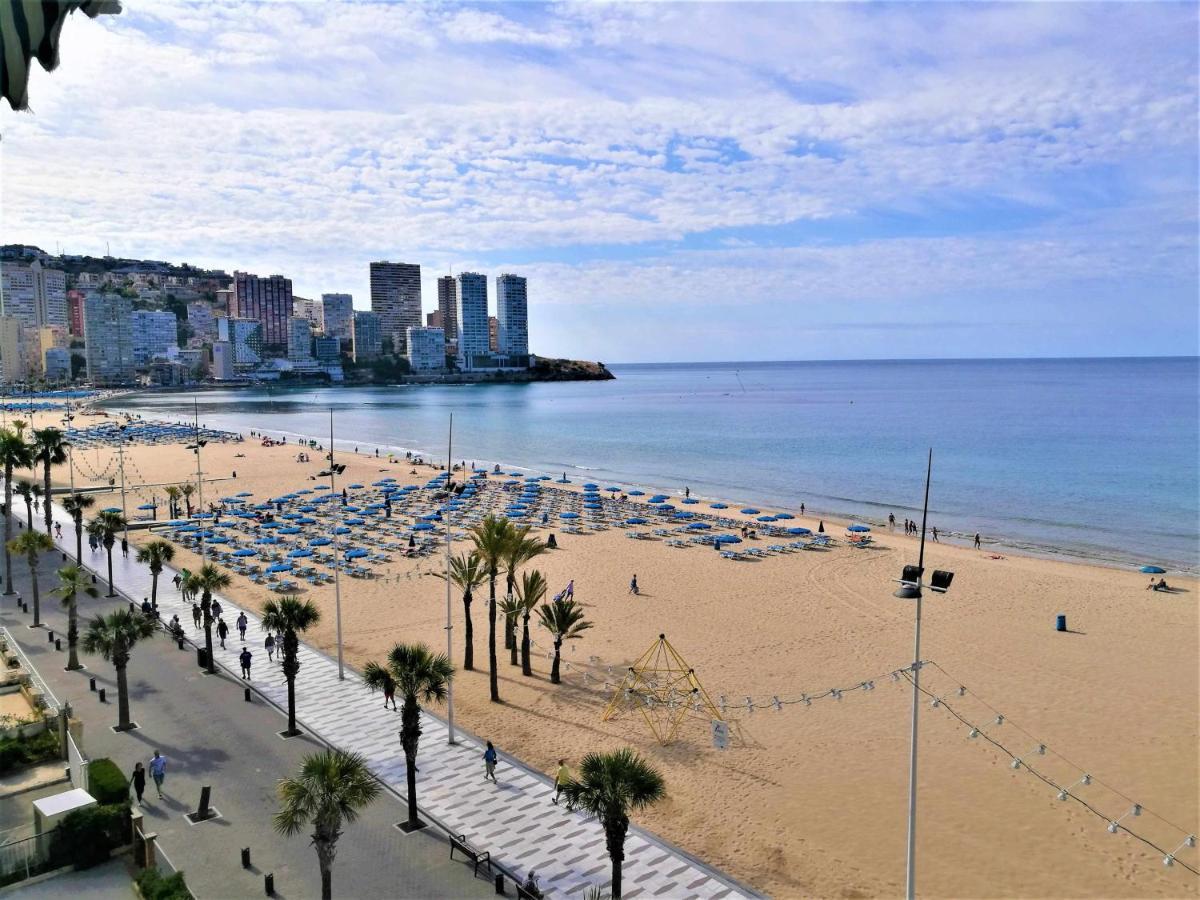 Primera Linea De Playa Frente Al Mar Бенидорм Екстериор снимка